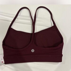 Lululemon Athletica Burgundy Sports Bra